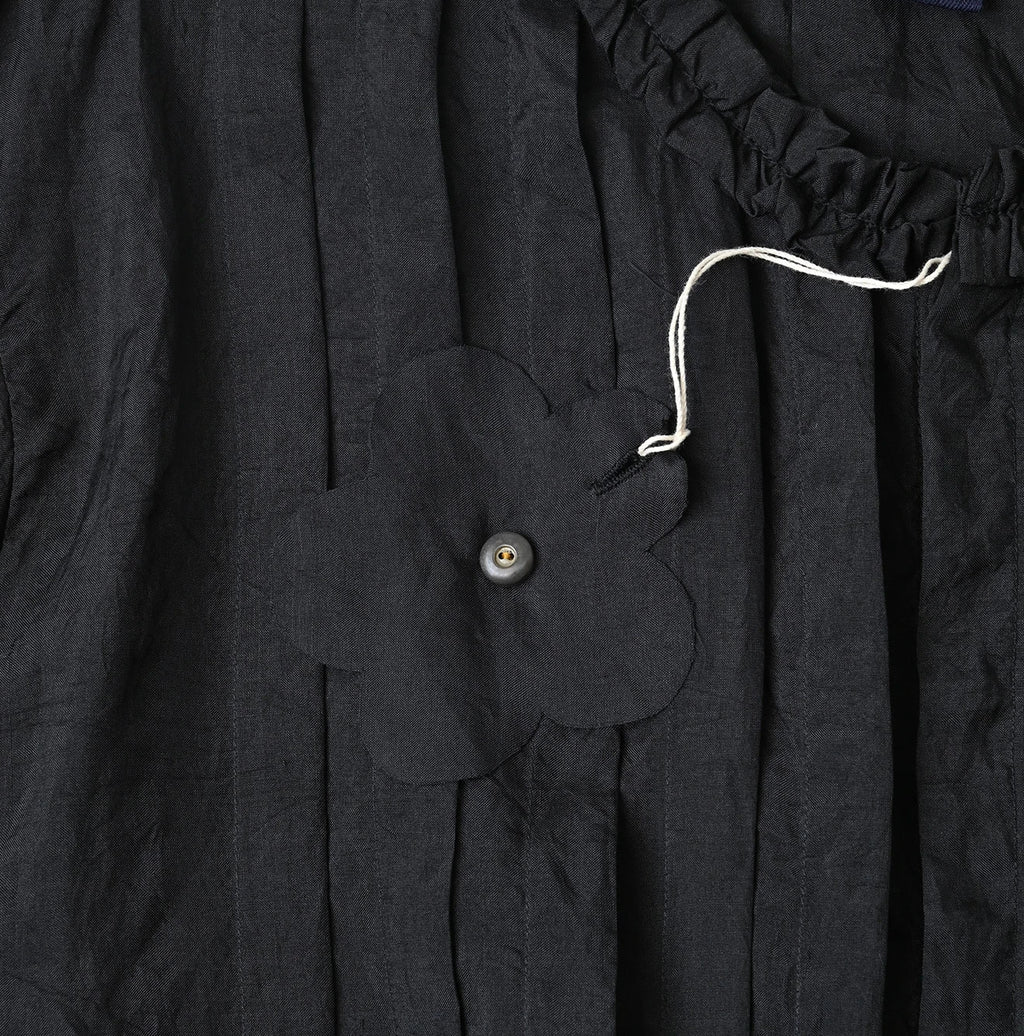 Indian Silk Pintuck Dress