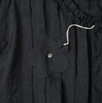 Indian Silk Pintuck Dress