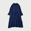 Ai Indian Silk Pintuck Dress