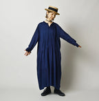 Ai Indian Silk Pintuck Dress