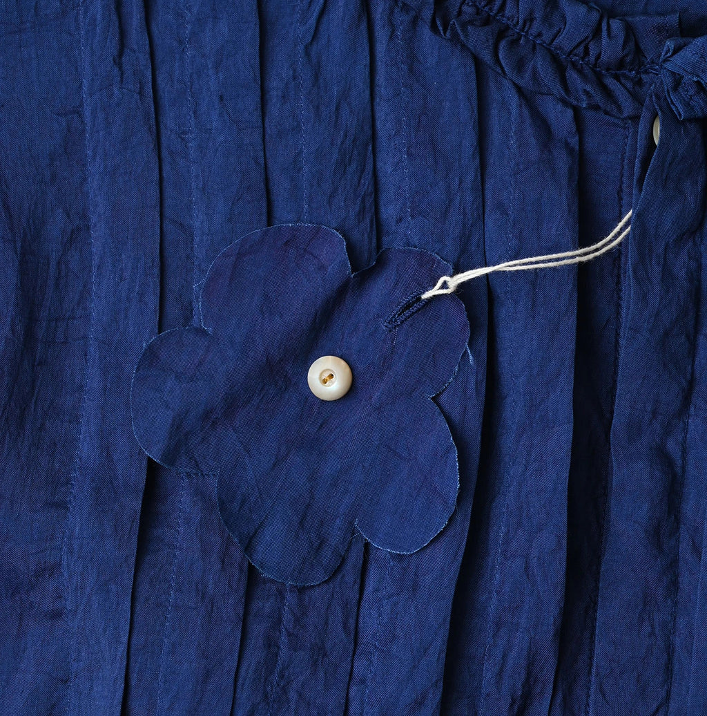 Ai Indian Silk Pintuck Dress