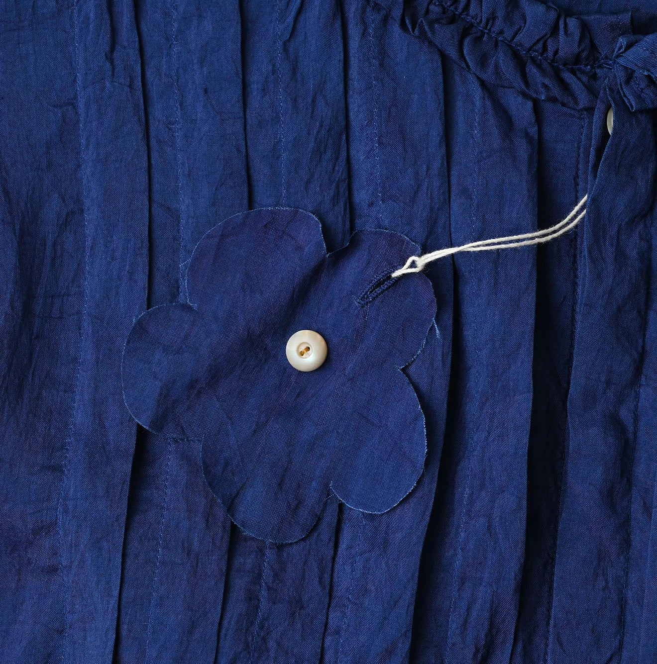 Ai Indian Silk Pintuck Dress