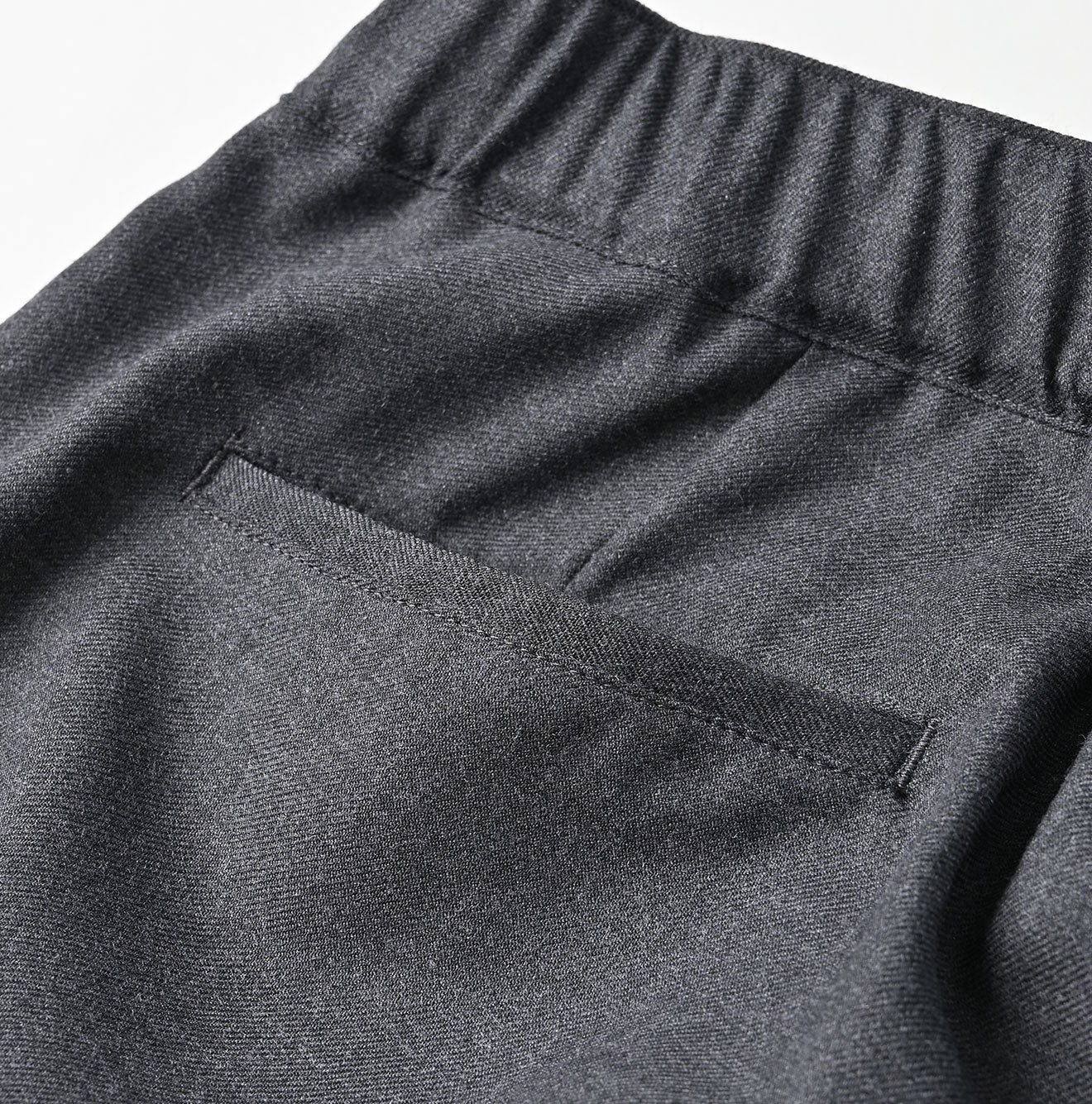 Wool Saxony Crosby Sabrina Slacks Detail