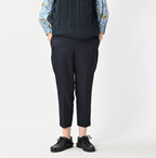 Wool Saxony Crosby Sabrina Slacks Female Model