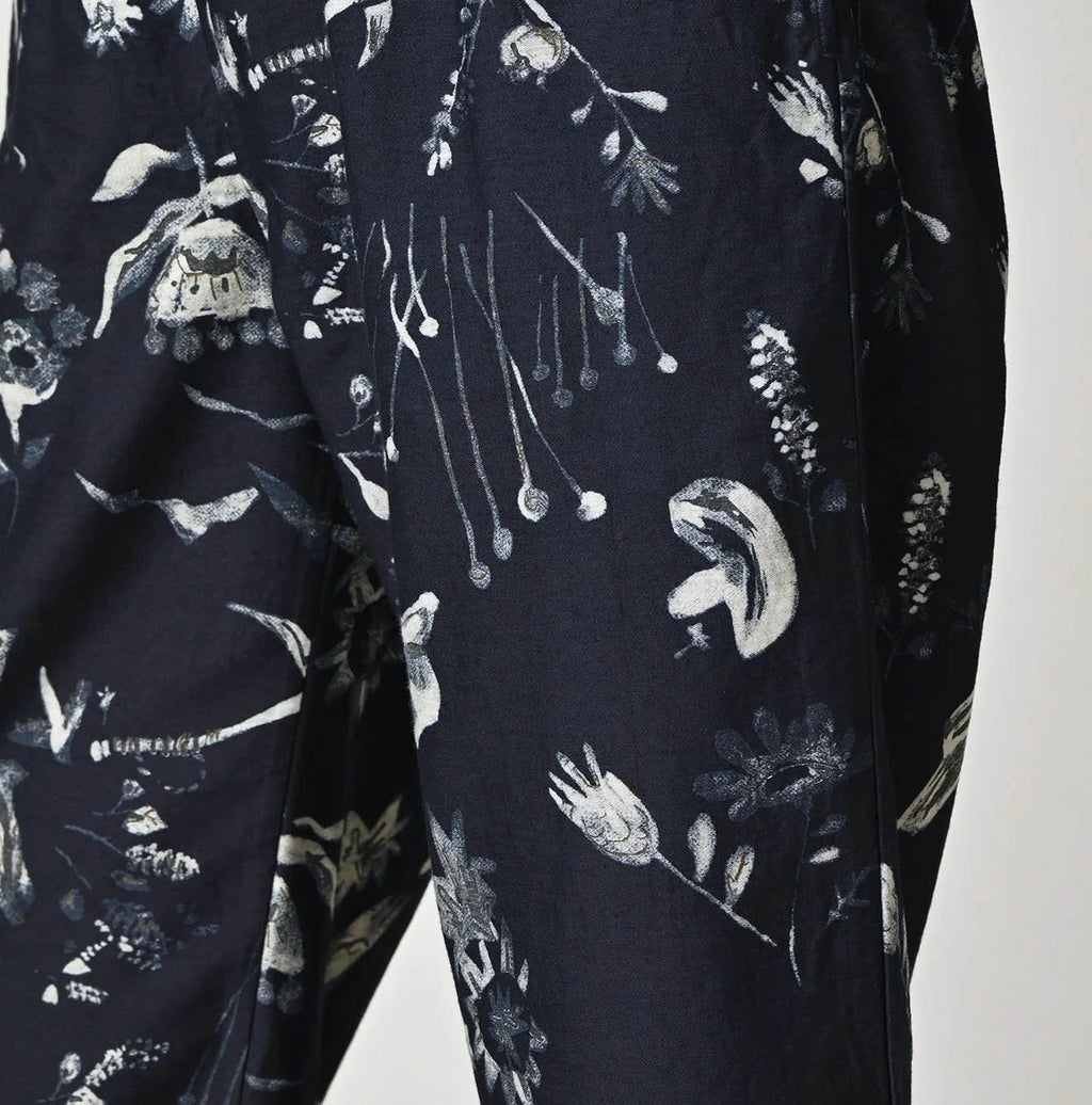 Indigo Donkey Tale Print Petit Pants