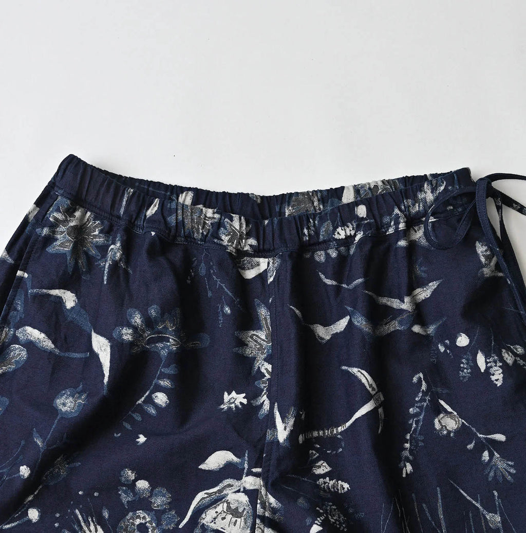 Indigo Donkey Tale Print Petit Pants