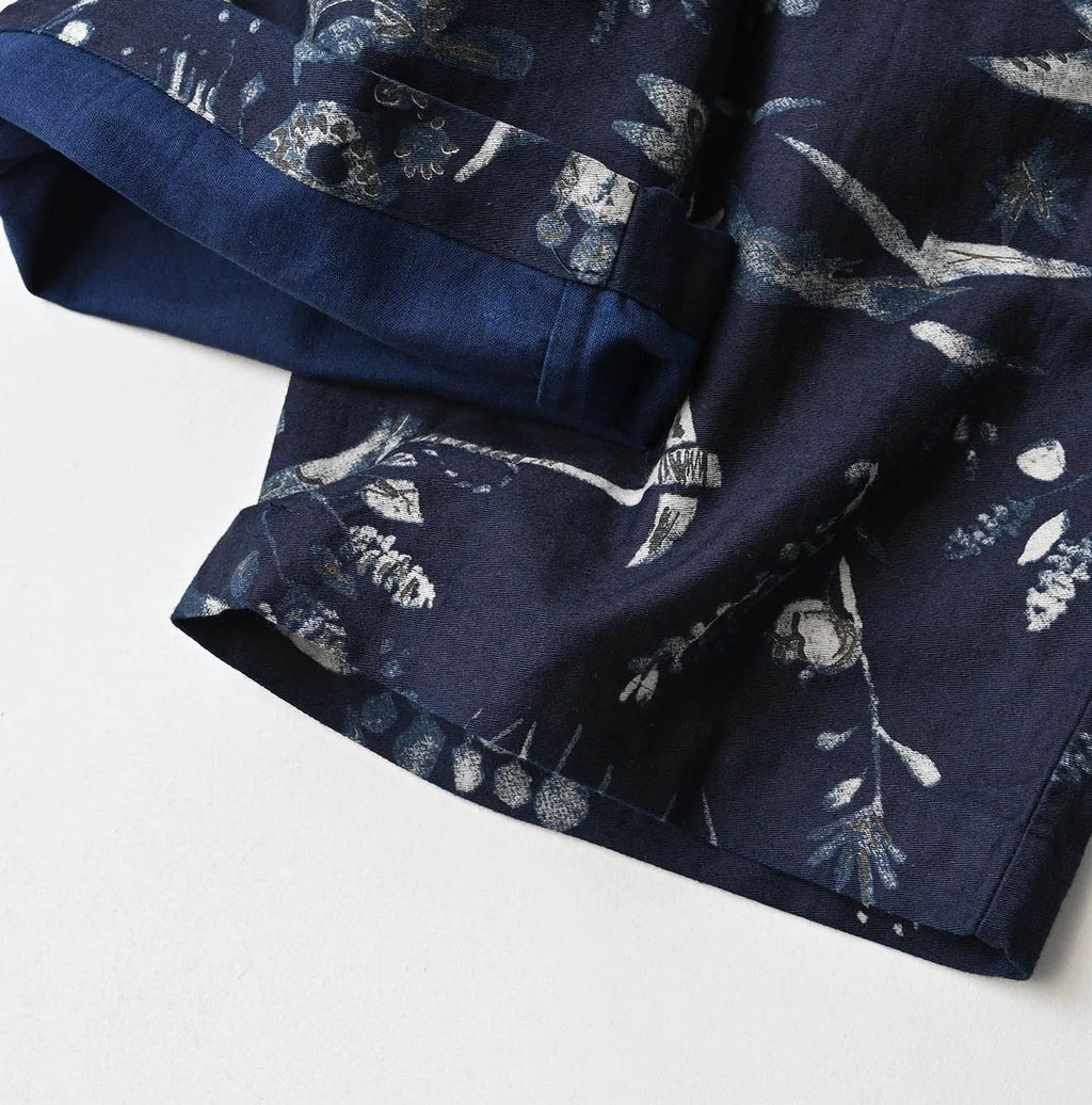 Indigo Donkey Tale Print Petit Pants