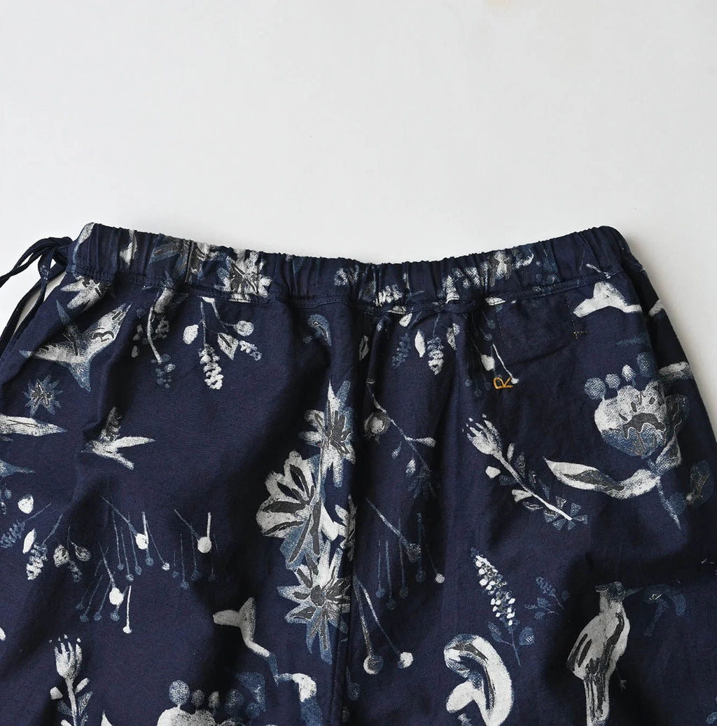 Indigo Donkey Tale Print Petit Pants
