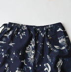 Indigo Donkey Tale Print Petit Pants