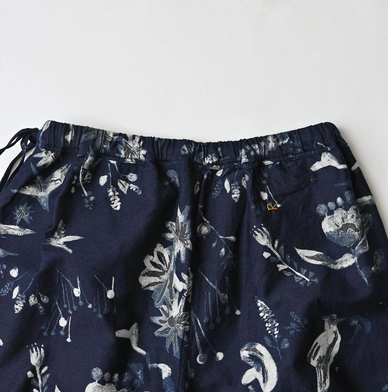 Indigo Donkey Tale Print Petit Pants