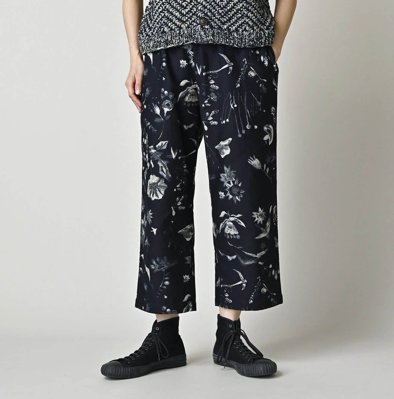 Indigo Donkey Tale Print Petit Pants