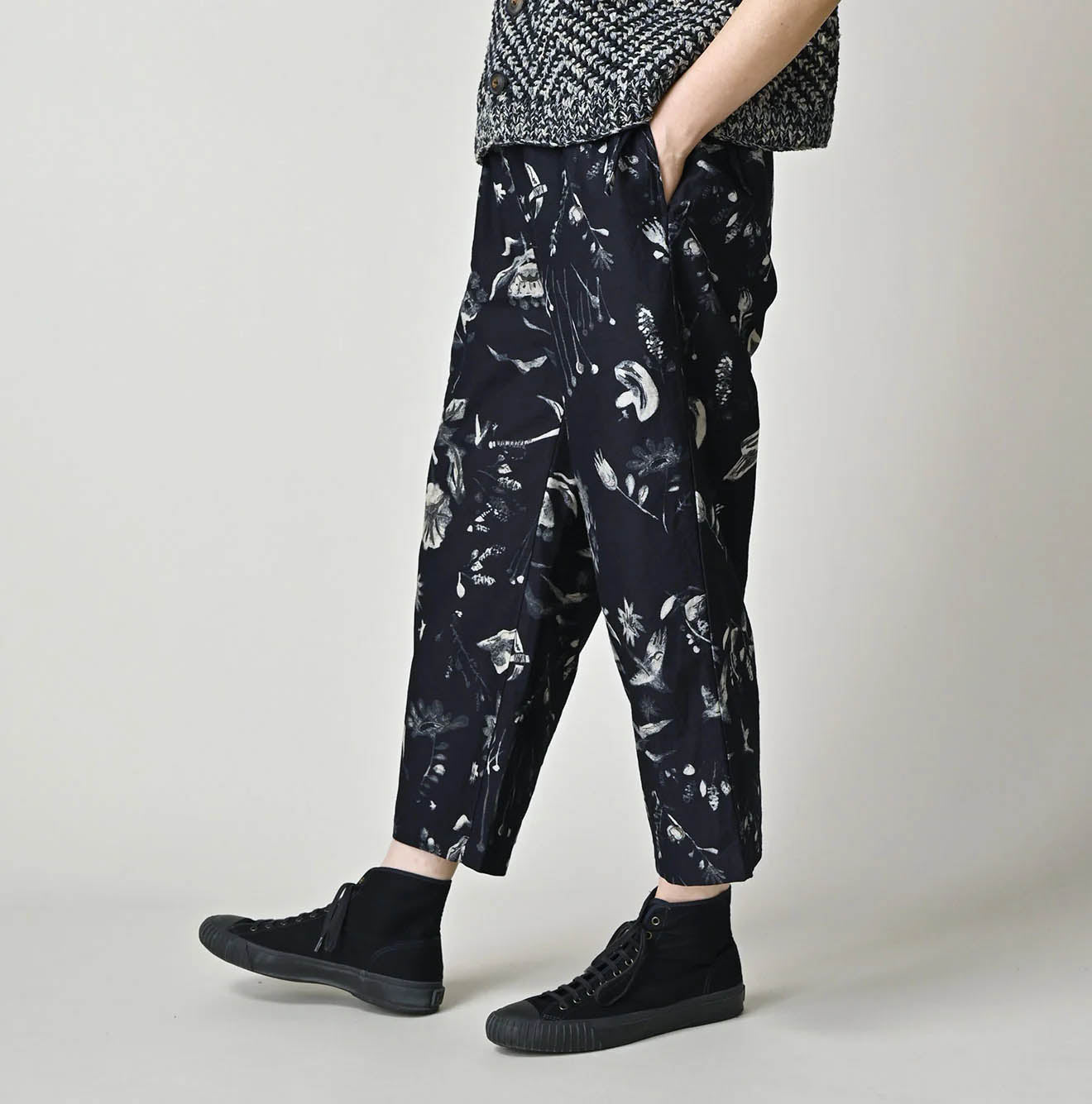 Indigo Donkey Tale Print Petit Pants