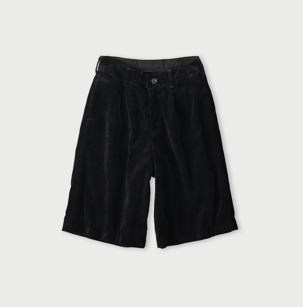 Indigo Velvet Lucy Bermuda Short Pants