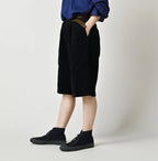 Indigo Velvet Lucy Bermuda Short Pants