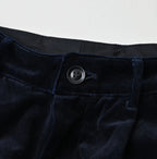 Indigo Velvet Lucy Bermuda Short Pants