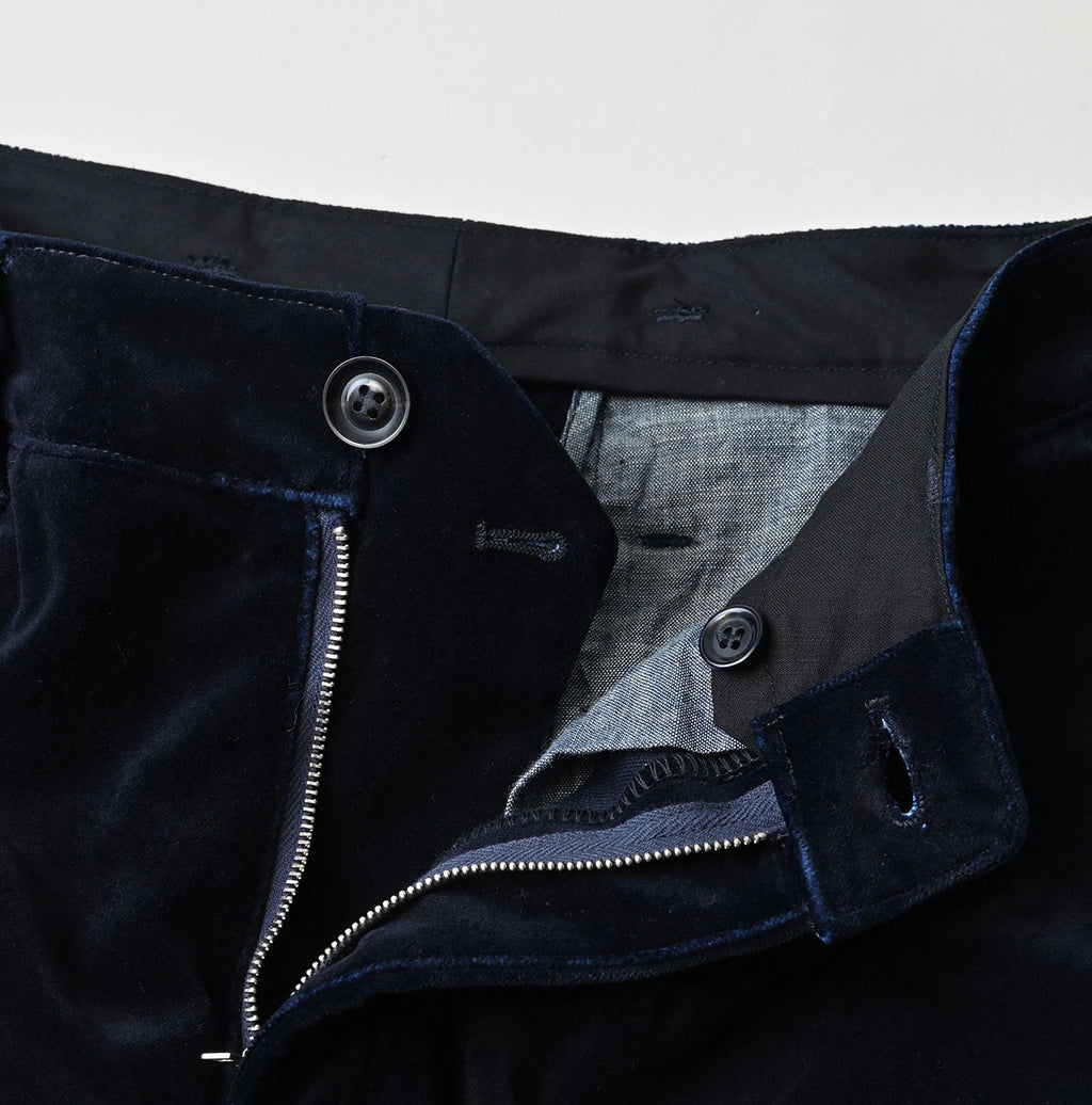 Indigo Velvet Lucy Bermuda Short Pants