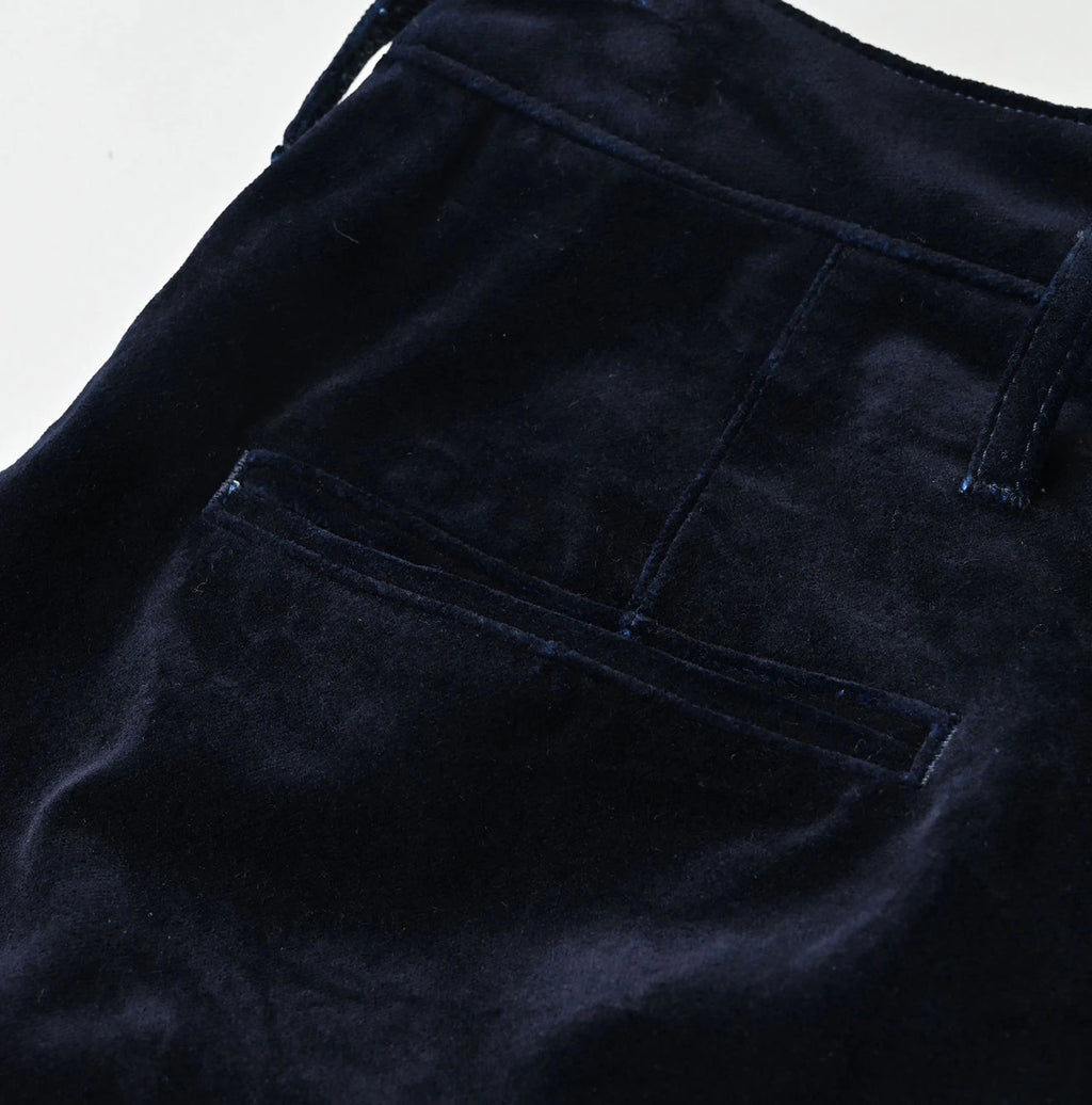 Indigo Velvet Lucy Bermuda Short Pants