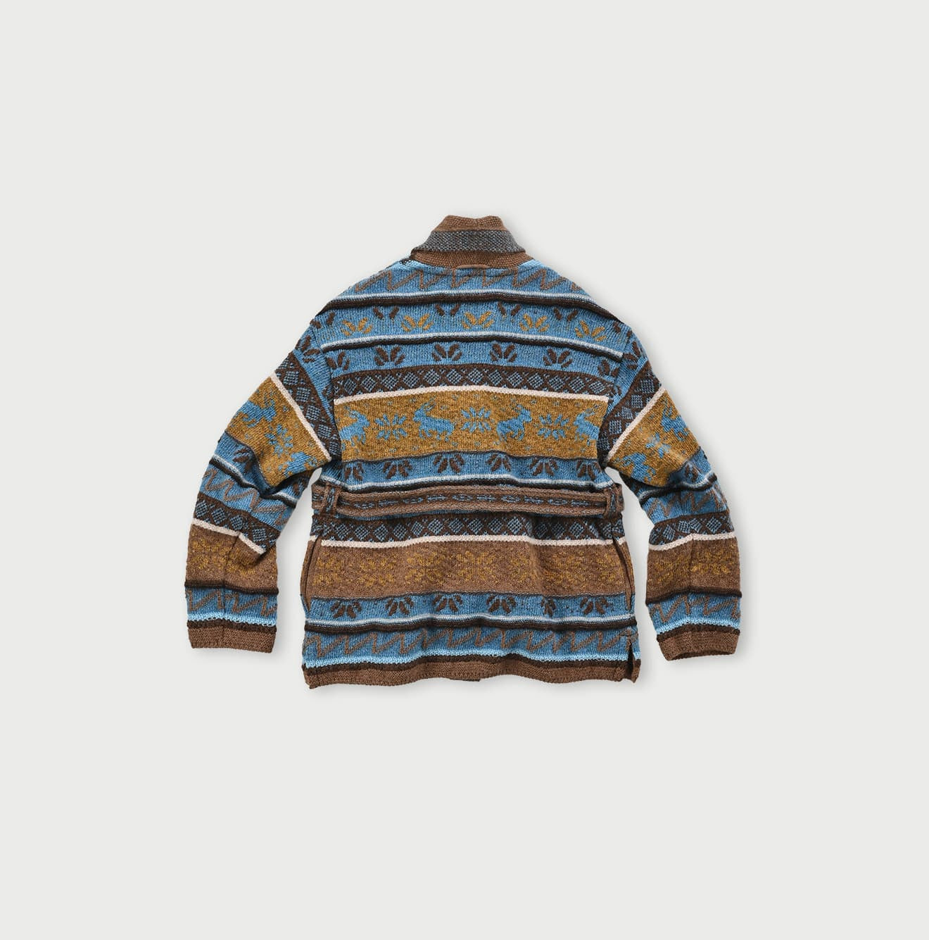 Alpaca Jacquard Cache-Coeur