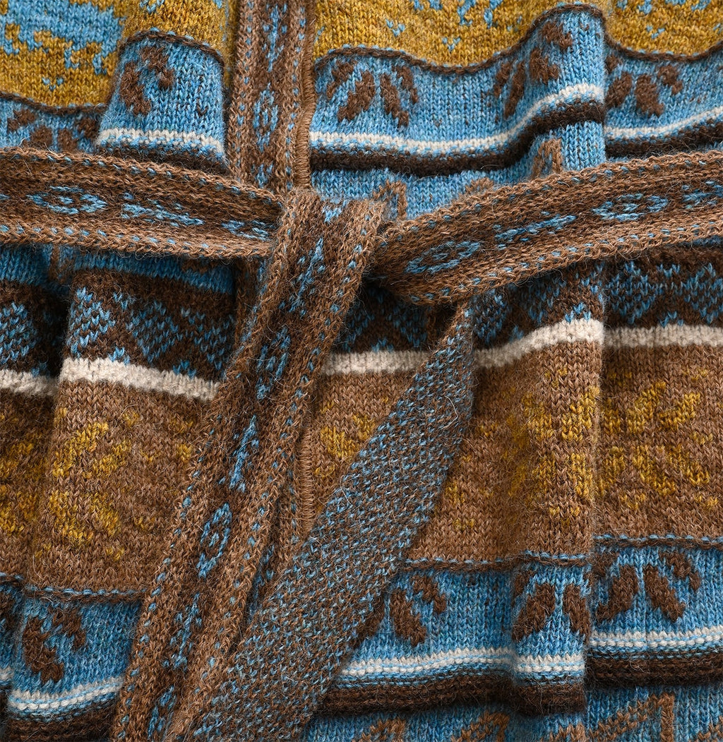 Alpaca Jacquard Cache-Coeur