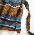 Alpaca Jacquard Cache-Coeur