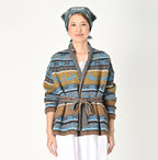 Alpaca Jacquard Cache-Coeur