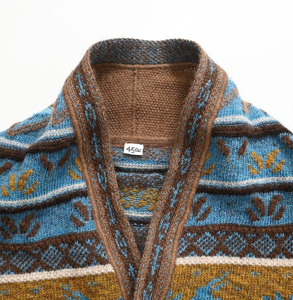 Alpaca Jacquard Cache-Coeur