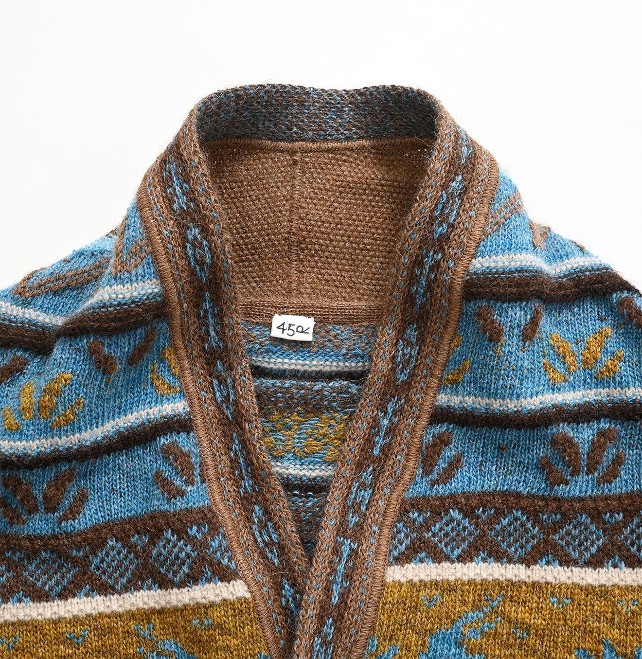 Alpaca Jacquard Cache-Coeur