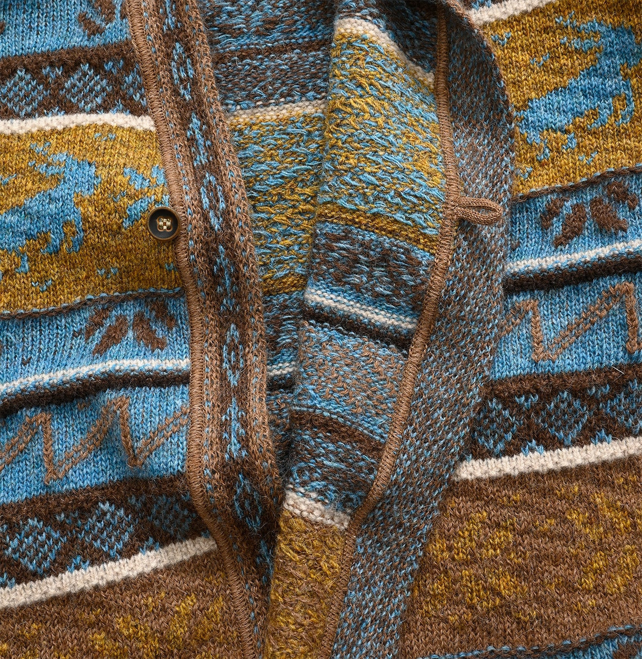 Alpaca Jacquard Cache-Coeur