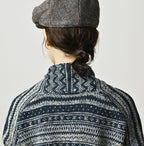 Indigo Nordic Jacquard  Bolero