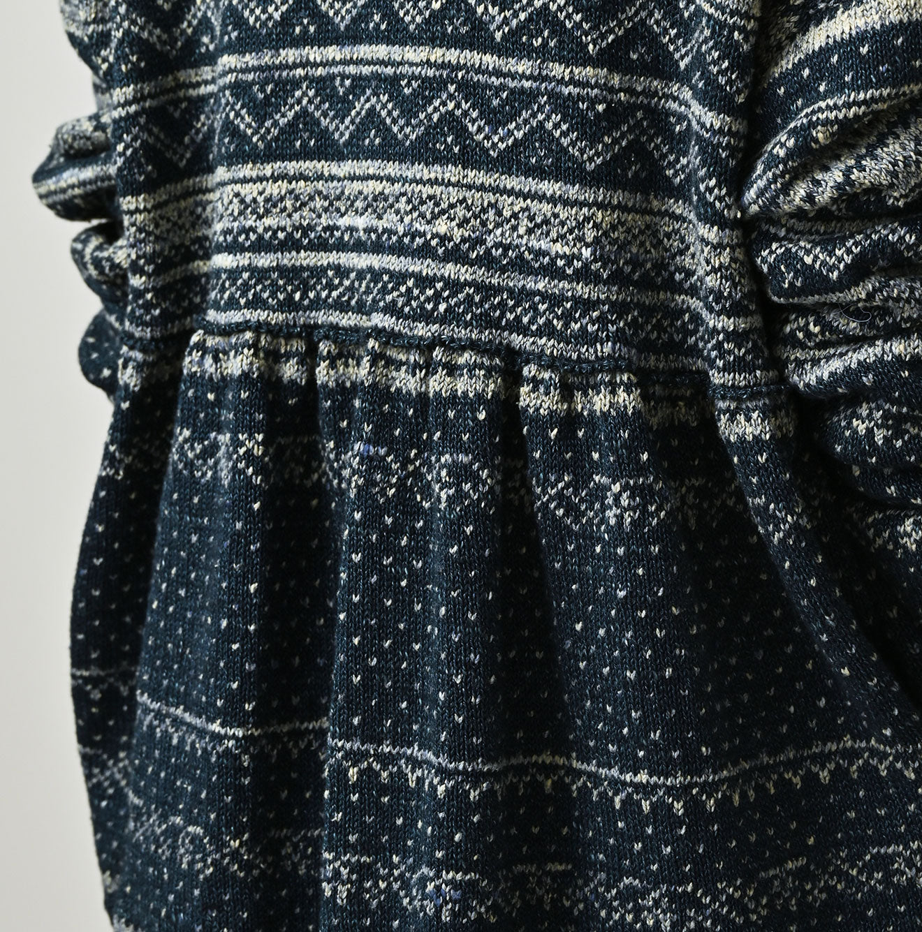 Indigo Nordic Jacquard  Bolero