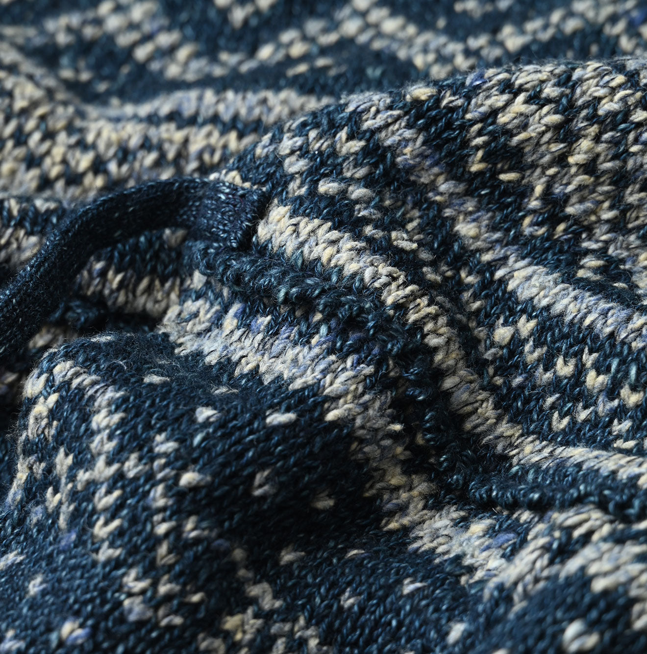 Indigo Nordic Jacquard  Bolero