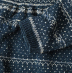 Indigo Nordic Jacquard  Bolero