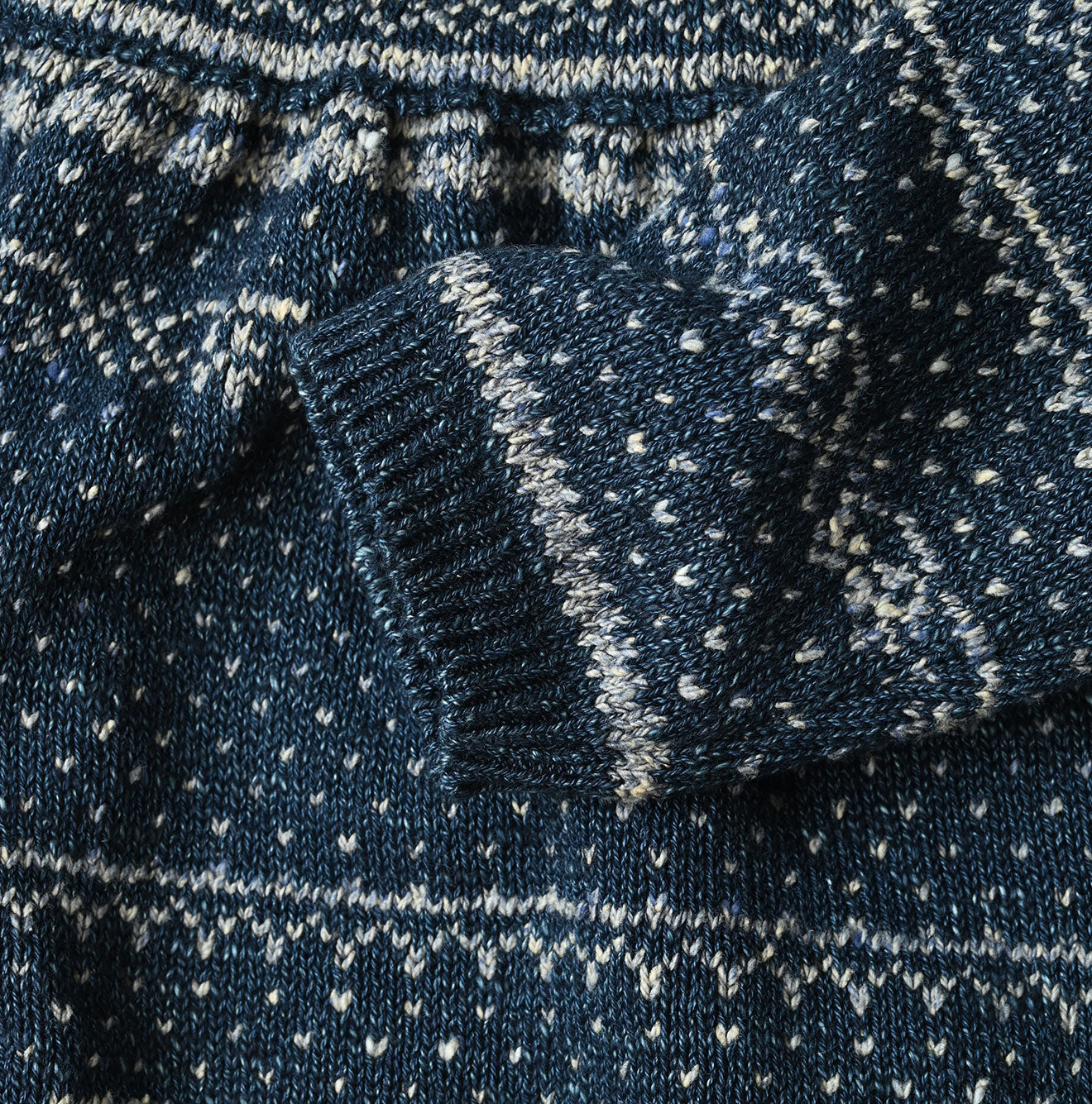 Indigo Nordic Jacquard  Bolero