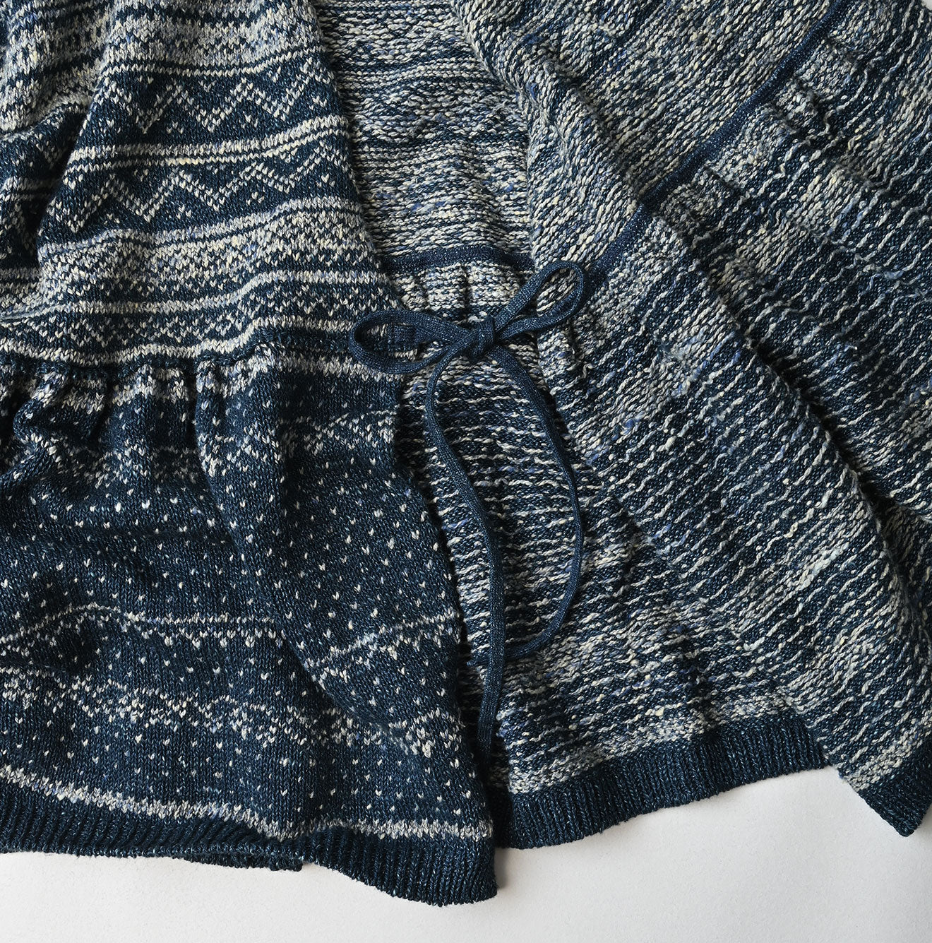 Indigo Nordic Jacquard  Bolero
