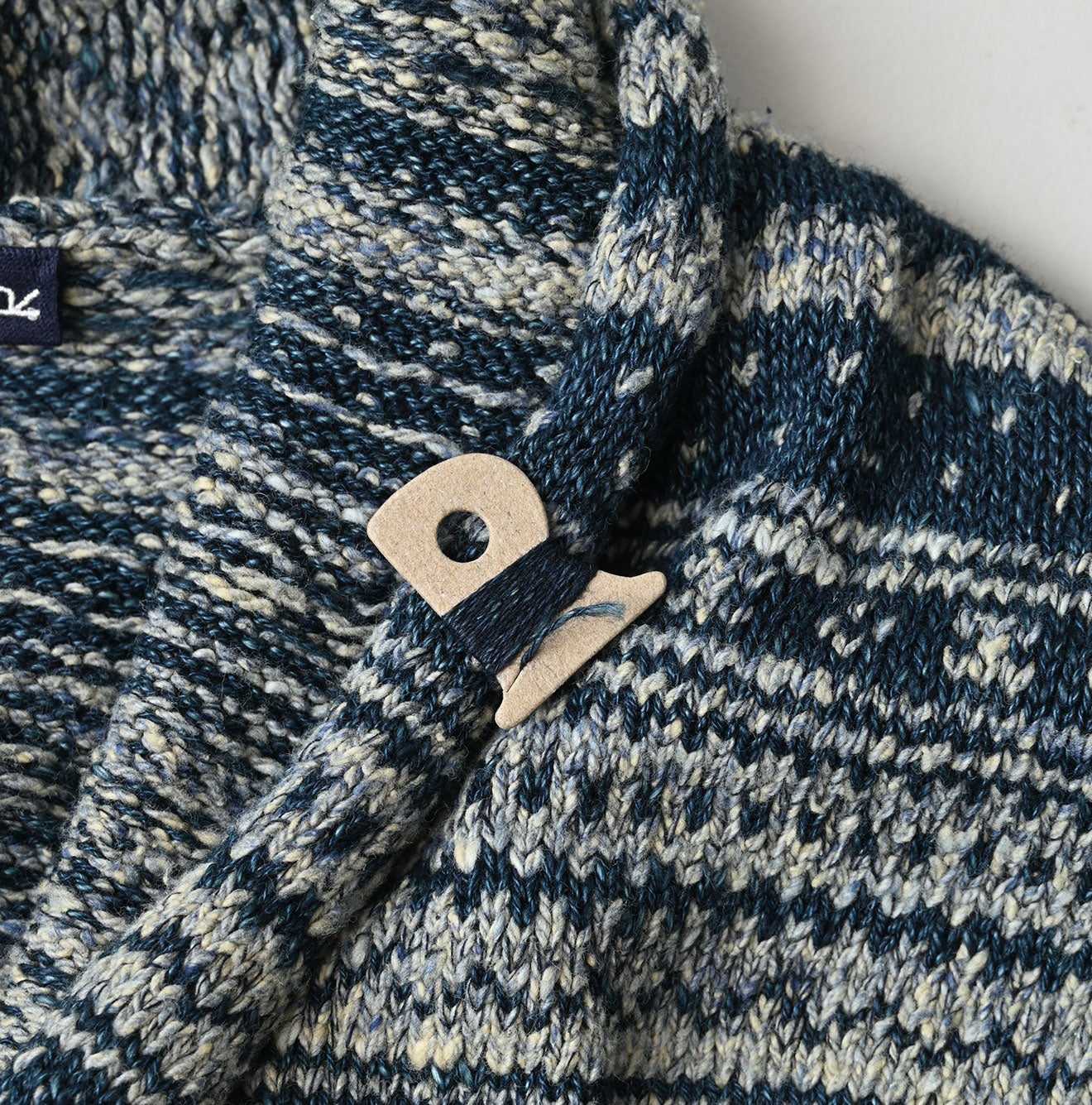 Indigo Nordic Jacquard  Bolero