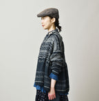 Indigo Nordic Jacquard  Bolero