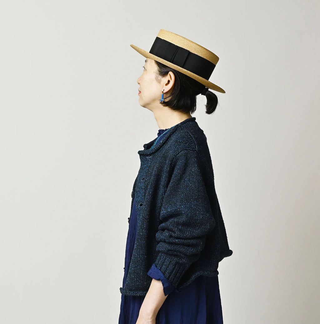 Indigo Knit Petit Hime Cardigan
