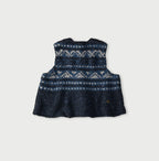Indigo Knit Cowichan Vest