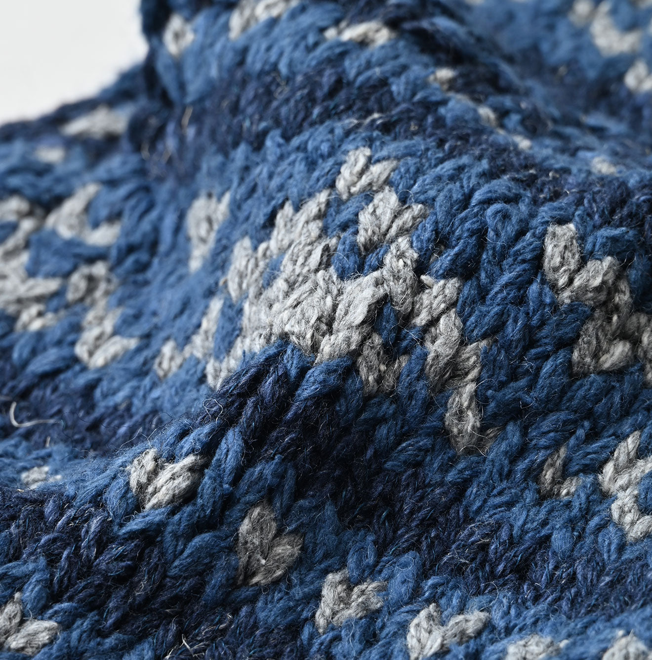 Indigo Knit Cowichan Vest