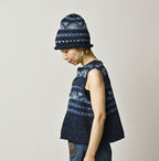 Indigo Knit Cowichan Vest