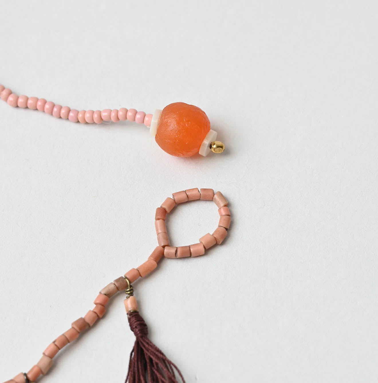 Antique Beads Mix Necklace