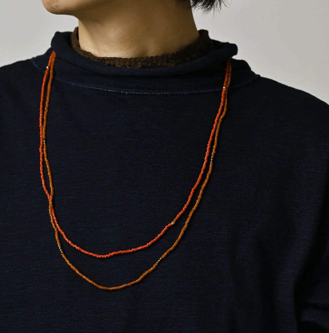 Antique Beads Mix Necklace