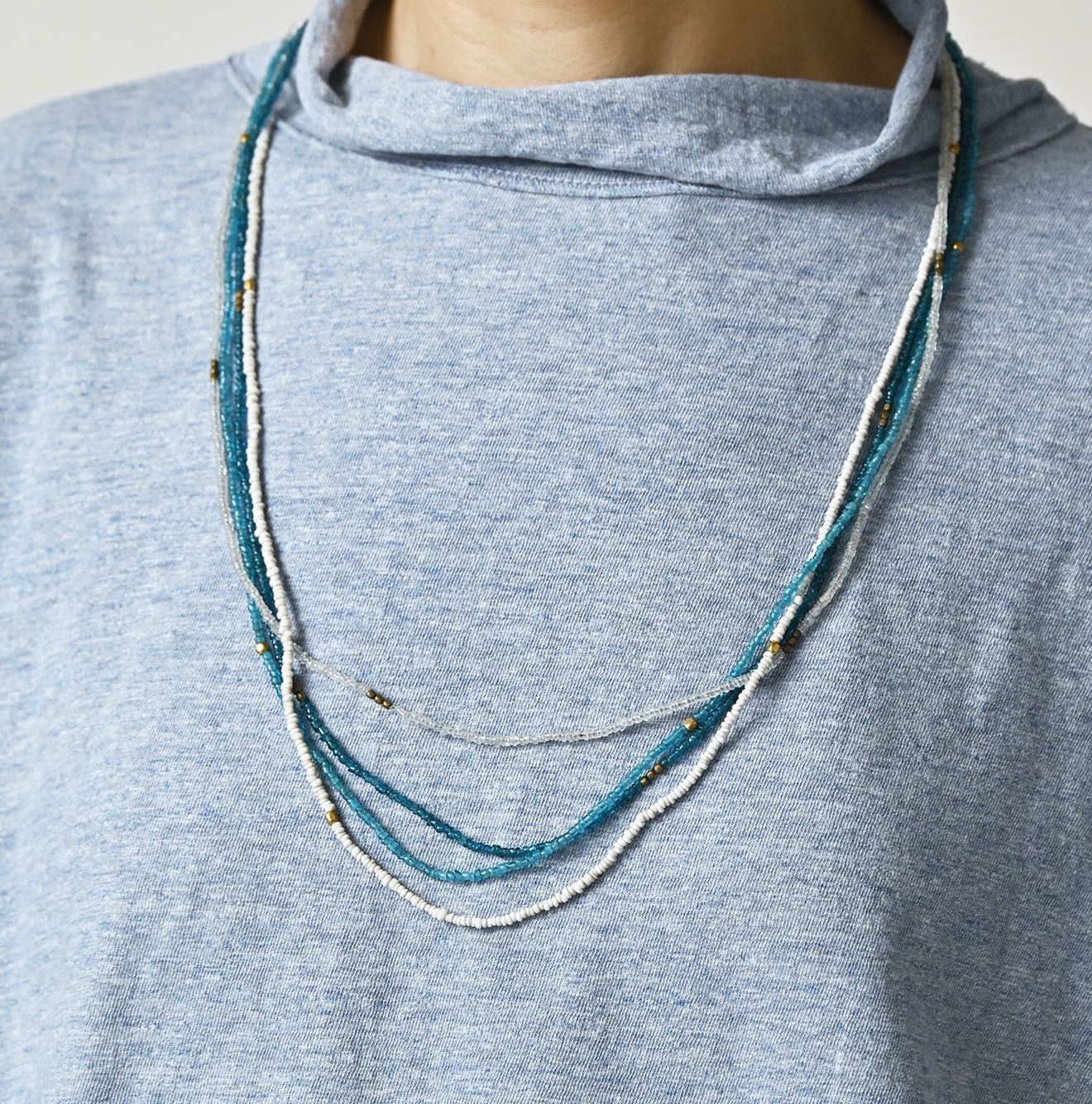 Antique Beads Mix Necklace