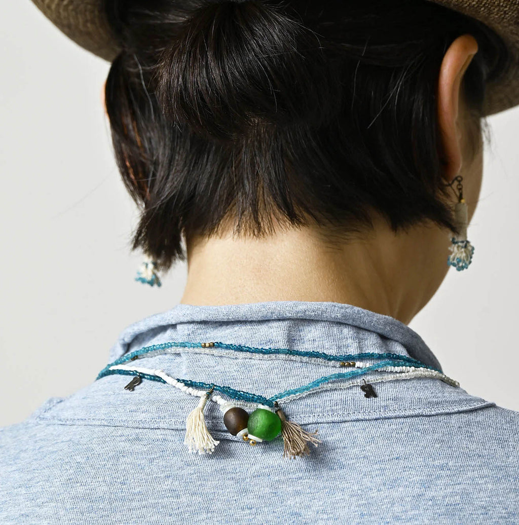 Antique Beads Mix Necklace