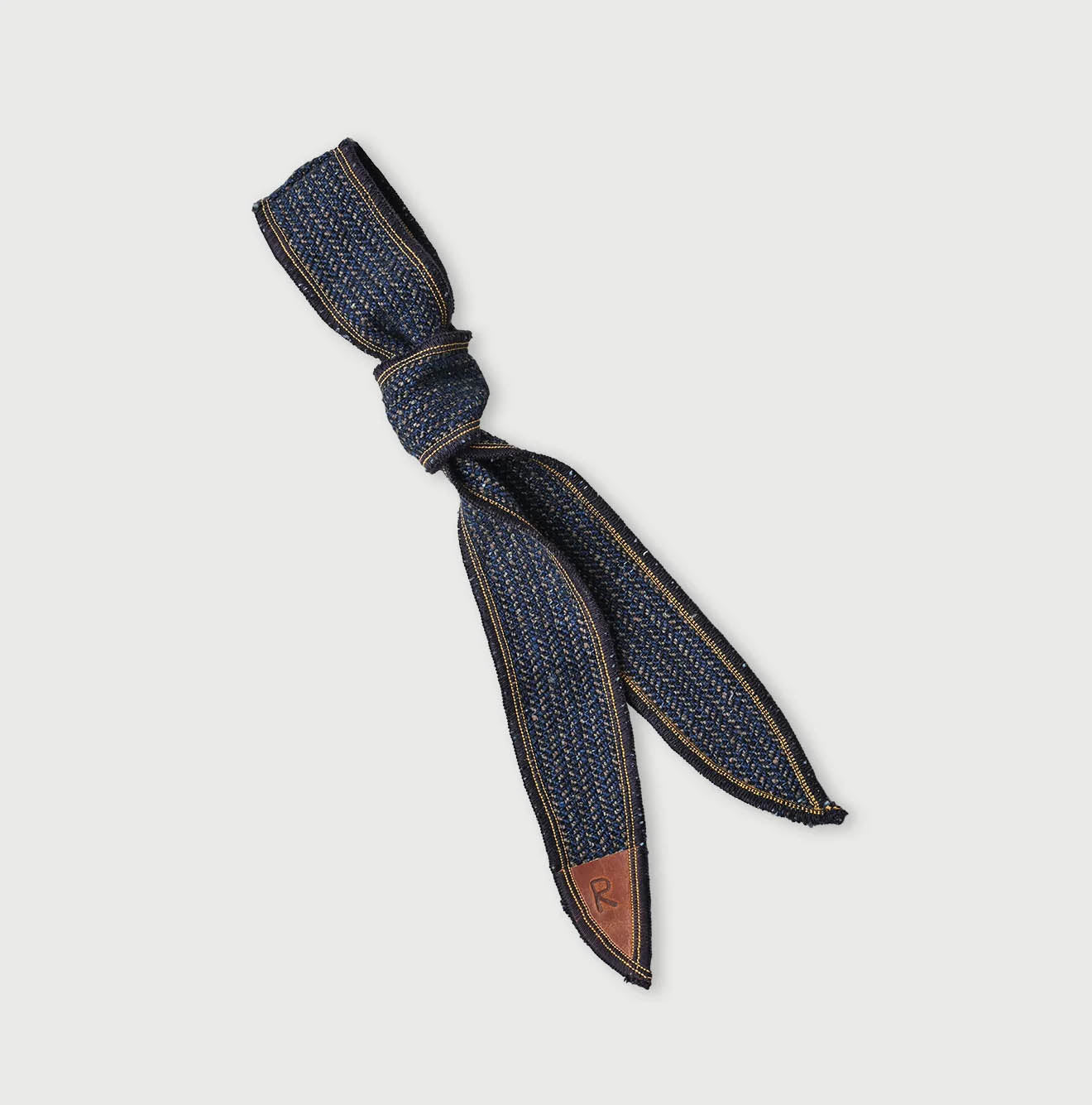 Indigo Cotton Tweed 1908 Tie