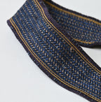 Indigo Cotton Tweed 1908 Tie