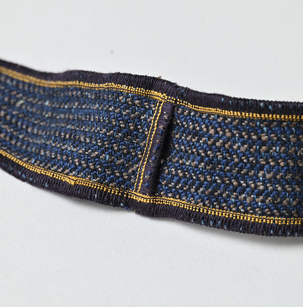 Indigo Cotton Tweed 1908 Tie