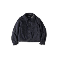 British Wool Tweed Annie Blouson