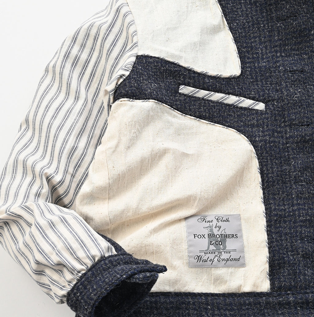 British Tweed Annie Blouson Detail
