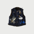 Jersey Melton Vest